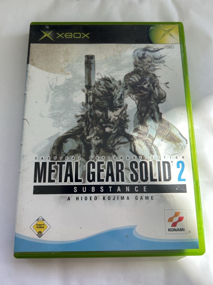 Metal gear solid 2 substance xbox classic