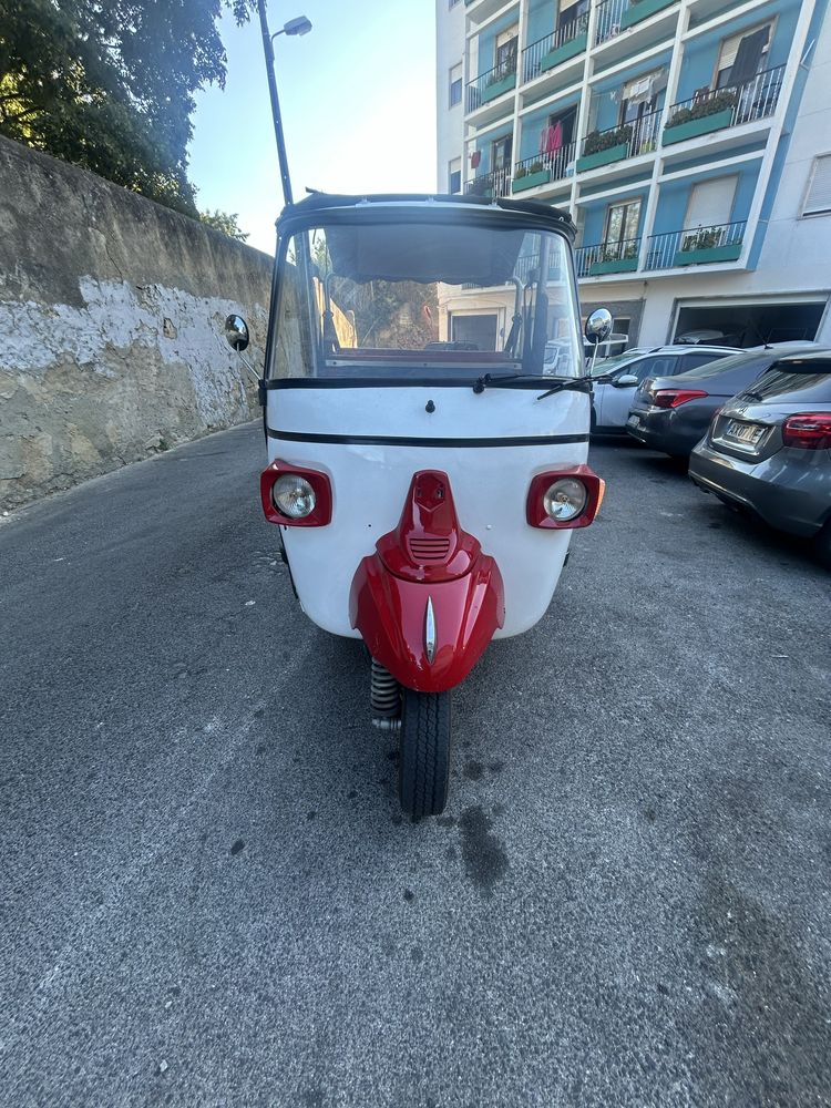 Tuk tuk piaggio 400 eletrico com baterias novas de litio com garantia