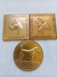 Vendo 3 Medalhas Exposição Canina Internacional de Lisboa 1964