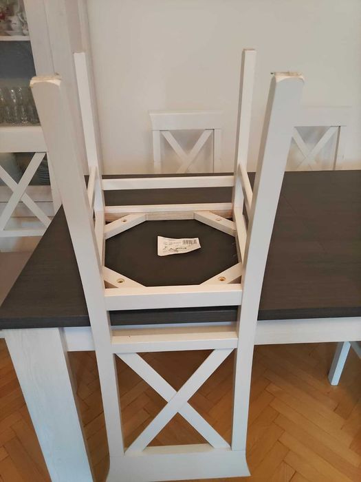 Krzesła Bukowe Alla 2 (6szt) Białe