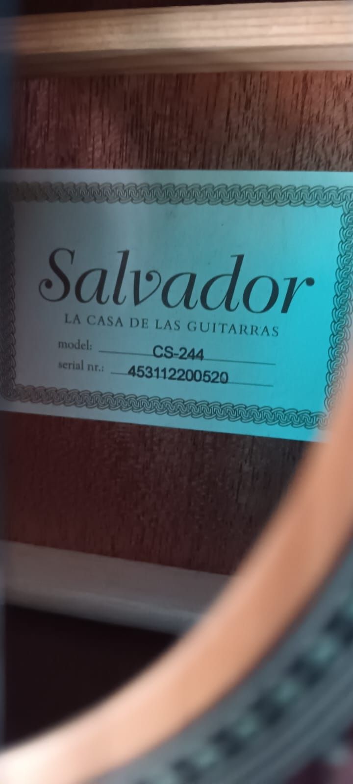 Gitara Salvador  uczniowska