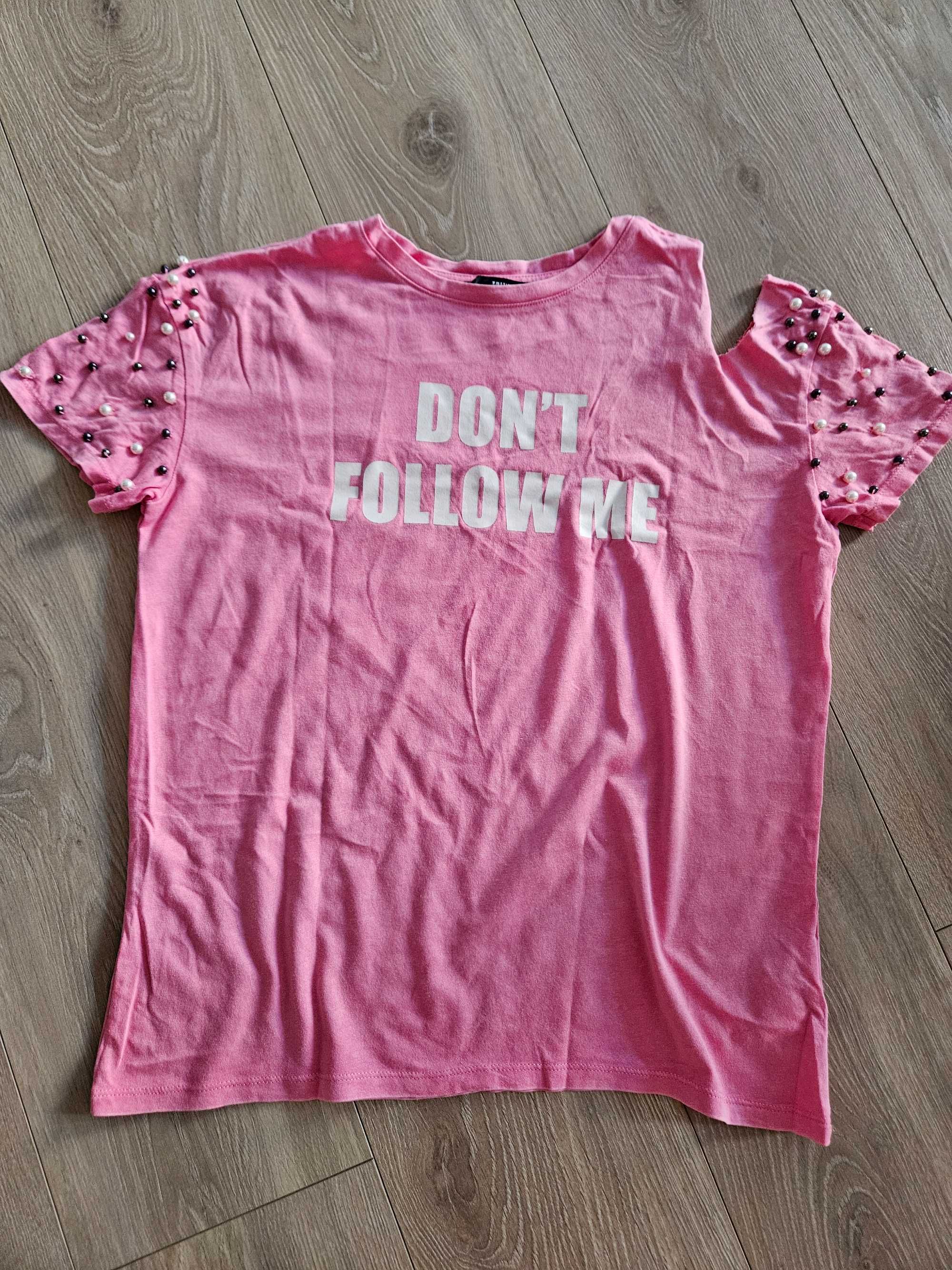 Koszulka różowa Tally Weijl roz. XS