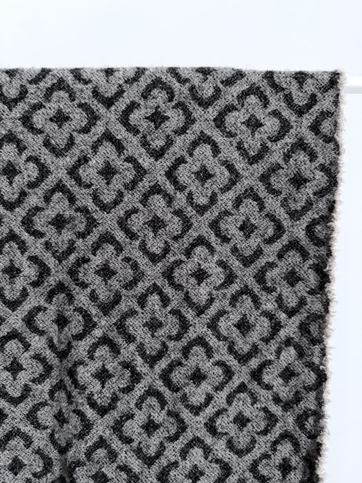 Koc, pled z naturalnej wełny 100 % Woolmark, beżowy, brązowy
