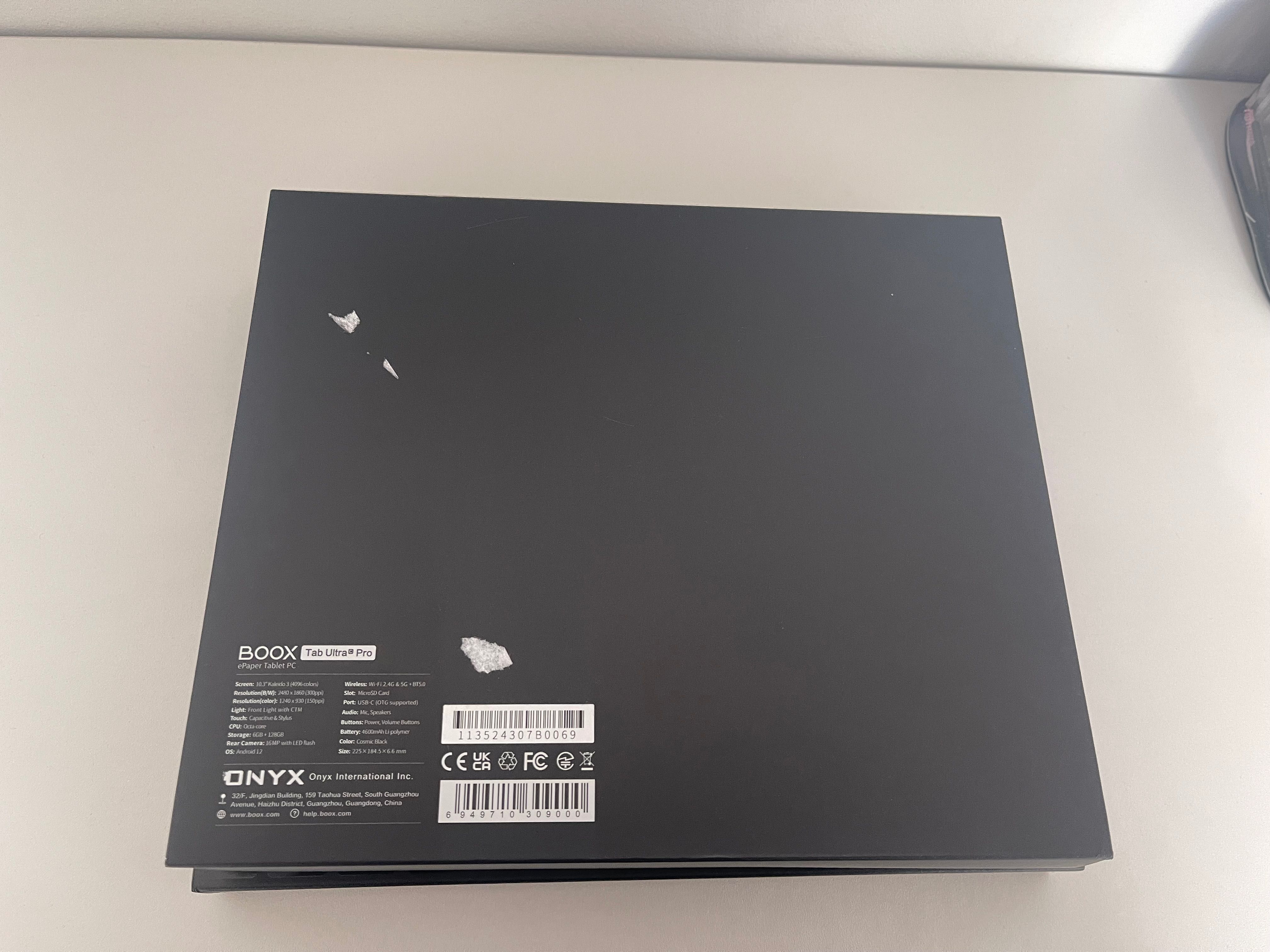 Boox Tab Ultra C Pro Na gwarancji