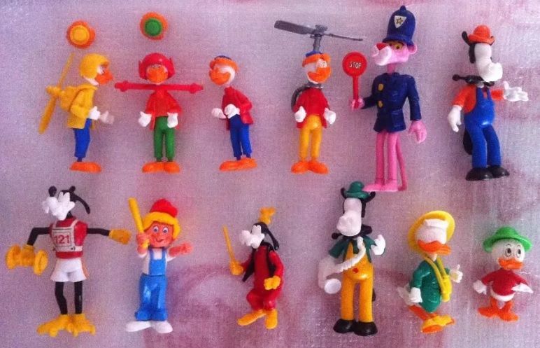 Figuras Disney dos Ovos Kinder (anos 80)