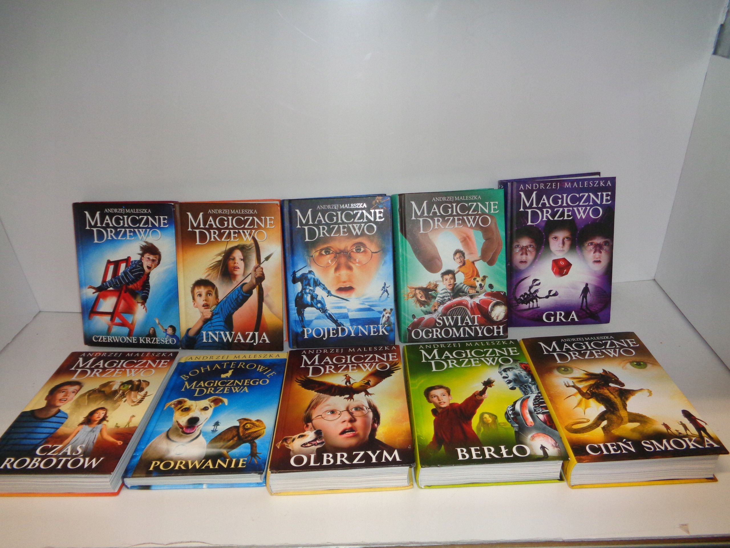 Andrzej Maleszka Magiczne Drzewo x 10:Czerwone krzsło, Inwazja, Pojedy