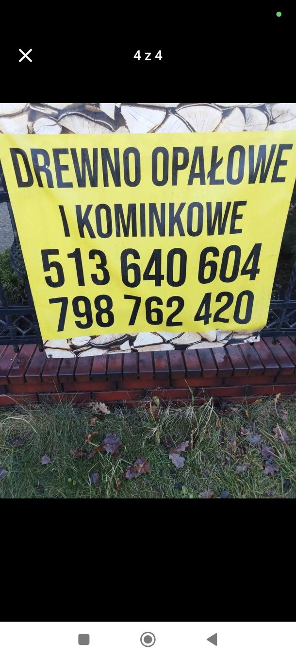 Drewno kominkowe i opałowe transport gratis