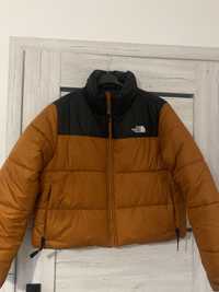 Pomarańczowa kurtka puchowa the north face woman XL orange