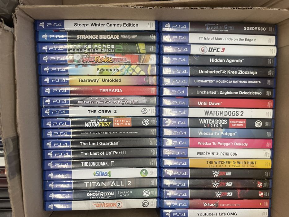 Gry PS4/PS5 Odbiór/Wysyłka