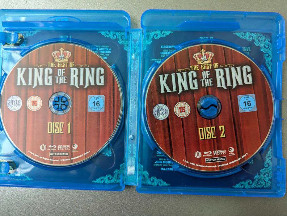 Фірмовий Blu-Ray "The Best of King of the Ring" (WWE)
