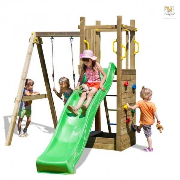 Plac zabaw, Drewniany domek dla dzieci, DARMOWA DOSTAWA, 2-3 dni,Atest