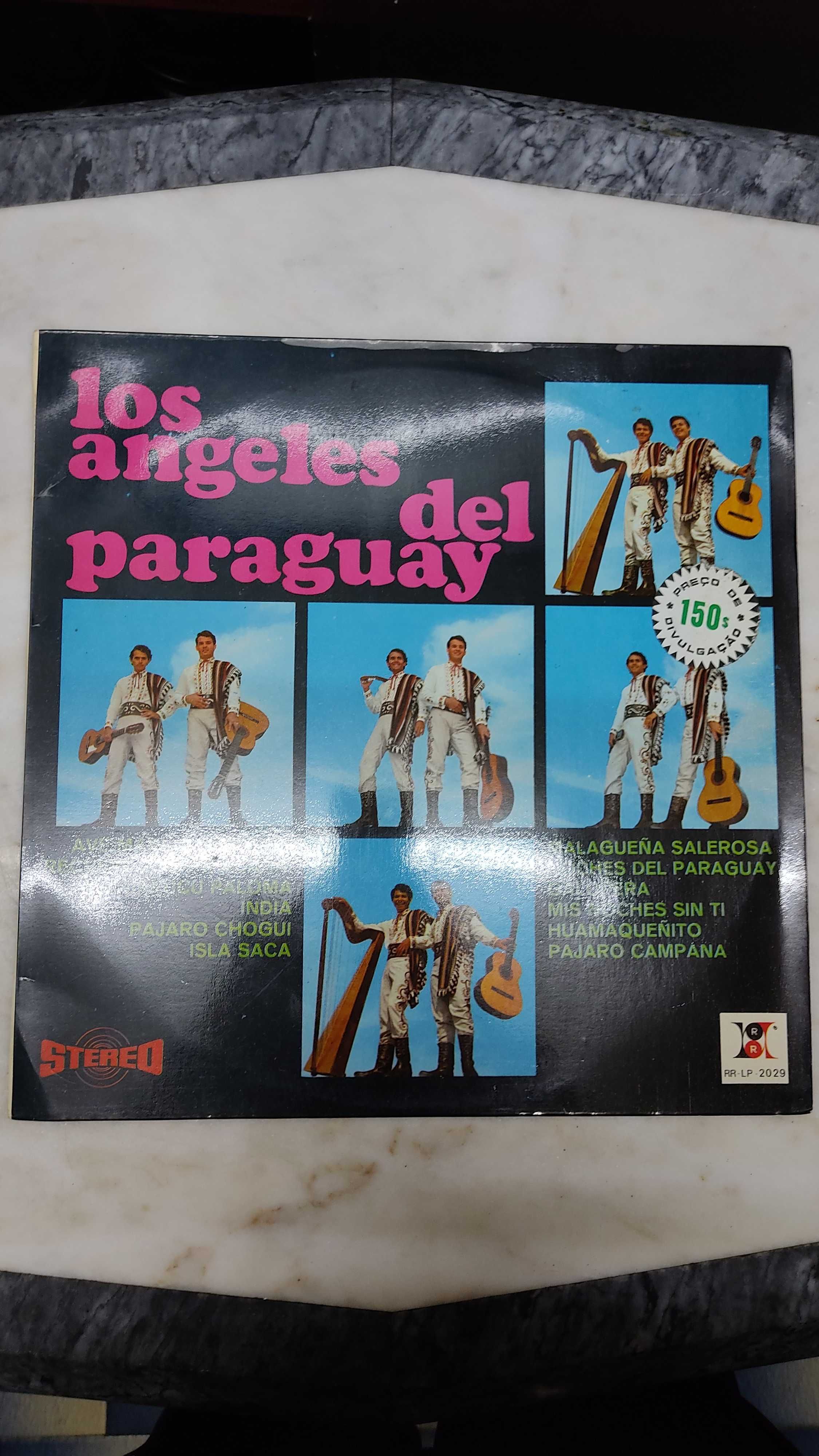 LP Vinil Anjos do Paraguai   Disco 33 Rotações