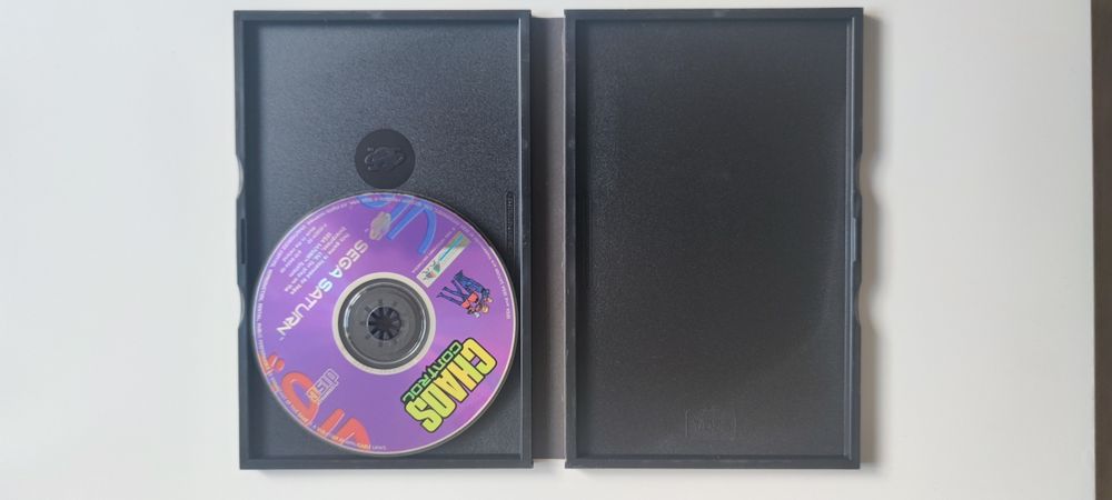 Chaos Control - Sega Saturn -Bom Estado