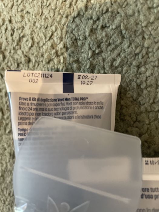 Veet men total pro krem do depilacji + balsam 1809