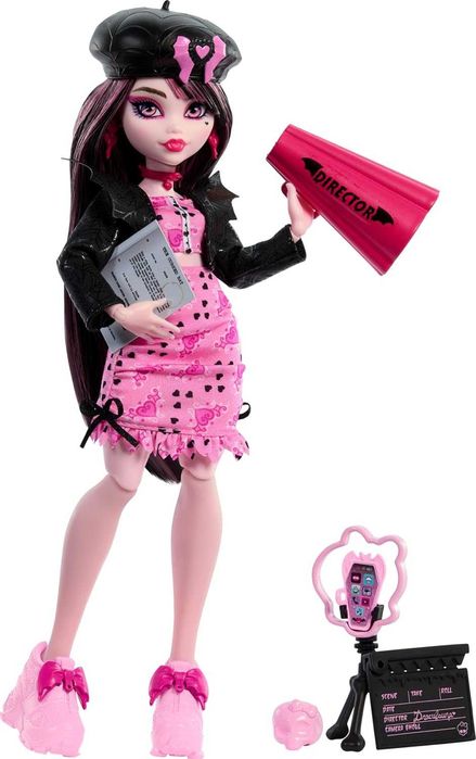 Monster High Fearbook Draculaurа Монстер Хай Дракулаура Книга  HXW30