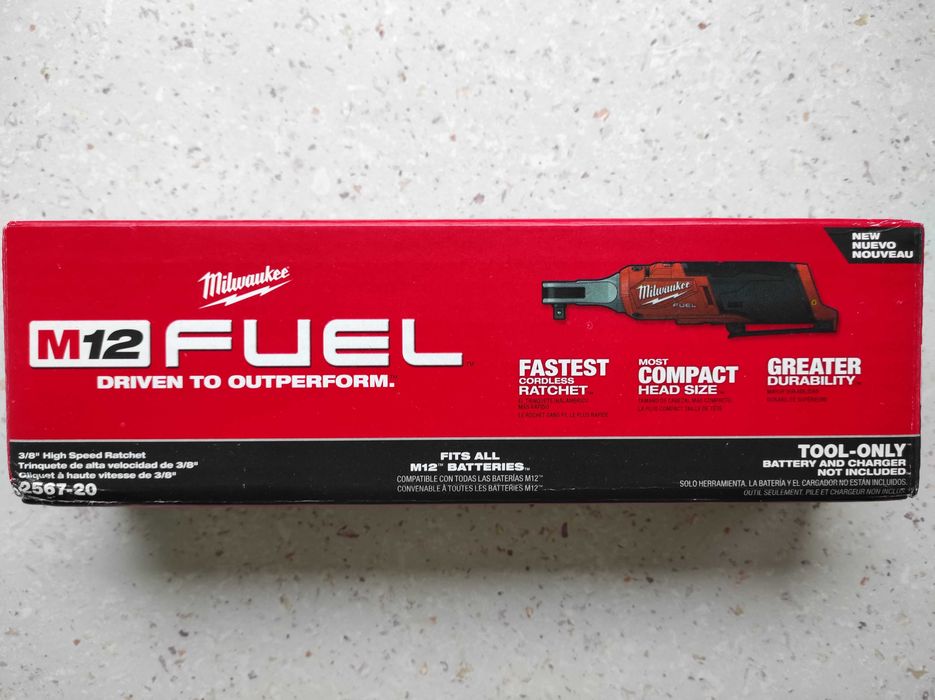 Аккумуляторная угловая трещетка 3/8" Milwaukee M12 2567-20 (FHIR38-0)