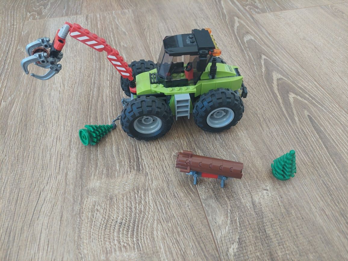 Traktor leśny lego