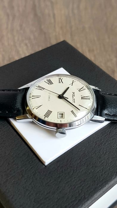 Годинник Poljot 17 jewels Date Made in USSR 70x Original