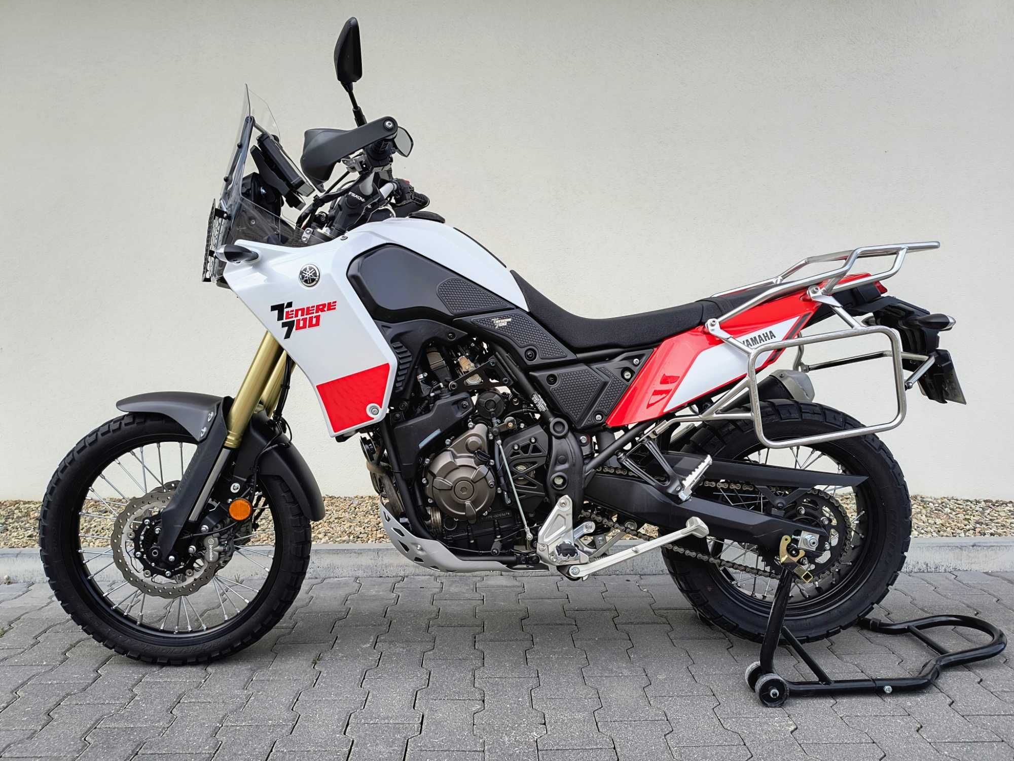 Yamaha tenere 700, 2022 rok w komplecie zestaw na A2 i podwyższenie