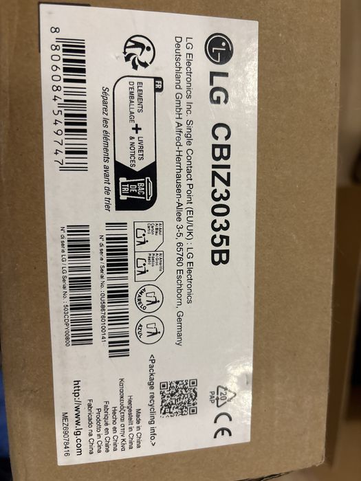 Vendo placa nova LG nunca foi aberta