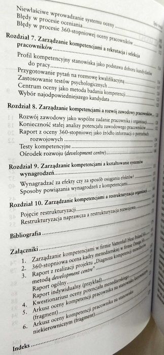 Kompetencyjne systemy ocen pracowników, Sidor-Rządkowska, 2006, NOWA