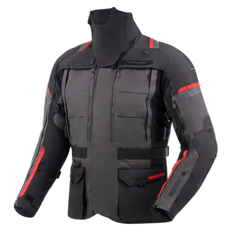 Kurtka motocyklowa Rebelhorn Cubby V Black/red - Motorbiker PROMOCJA