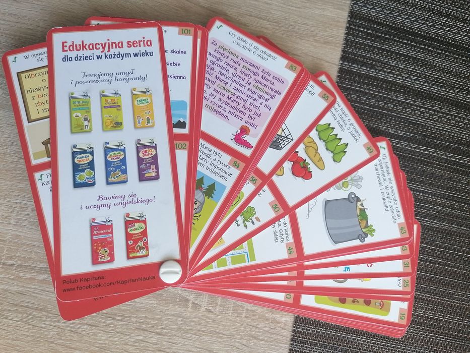 Gra Edgard zagadki obrazkowe "Czytanie, koncentracja, pamięć". 6-9 lat