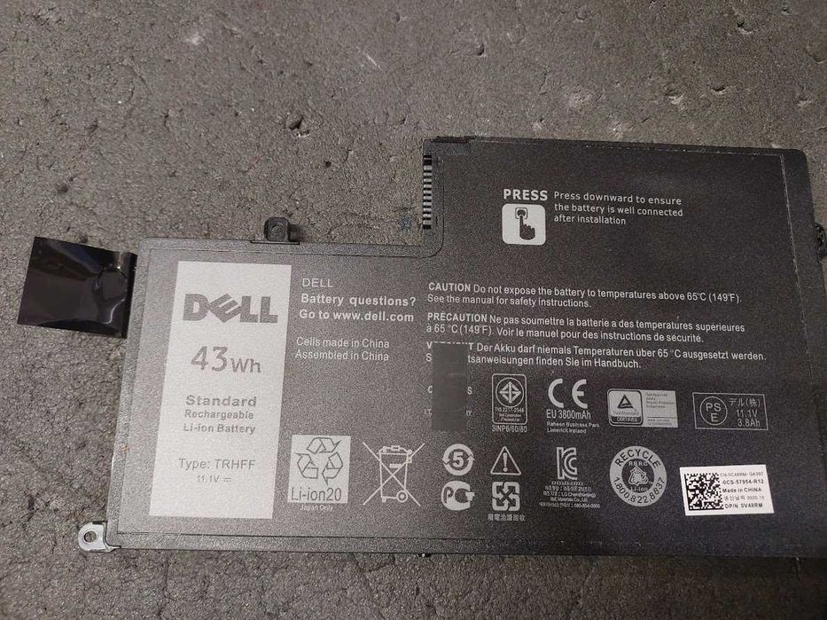 Батарея DELL TRHFF (Inspiron 5547, 5445, 5545, 5447, 5448) 11.1V 3800m