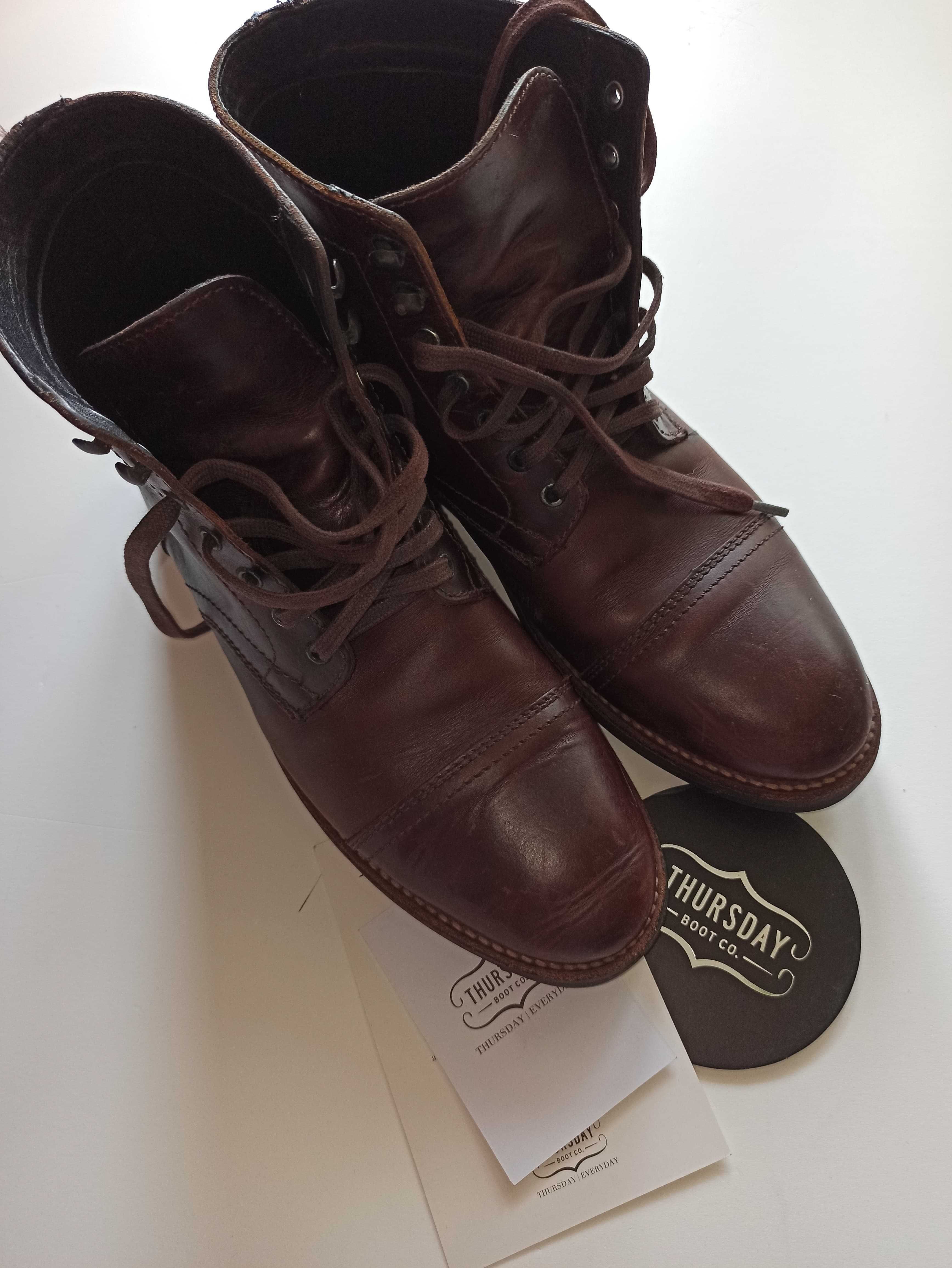 Чоботи чоловічі Thursday Captain boots 9.5 brown