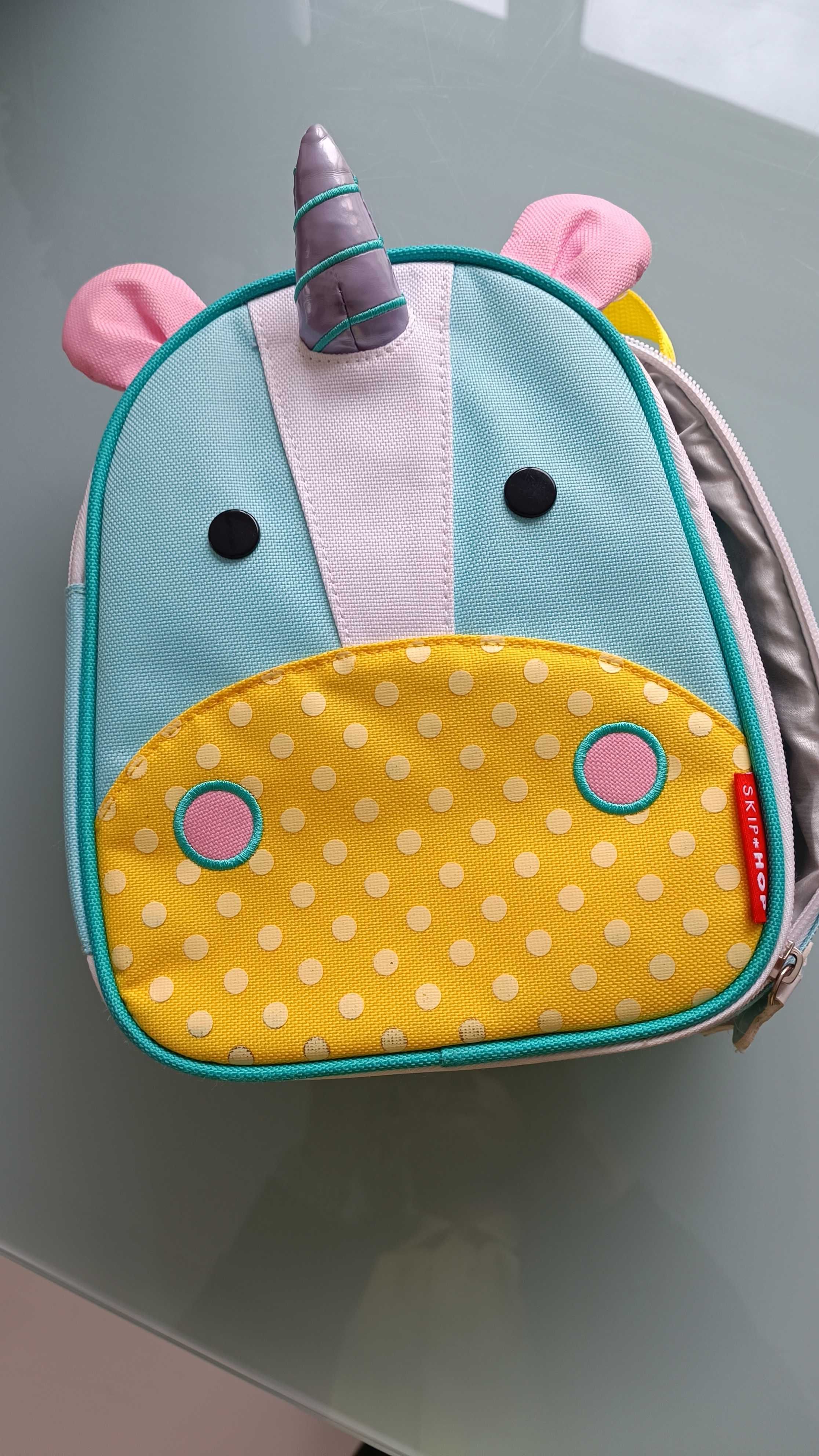 Lancheira infantil Unicórnio