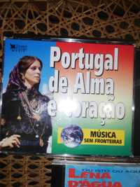Três CD Portugal de Alma e Coração