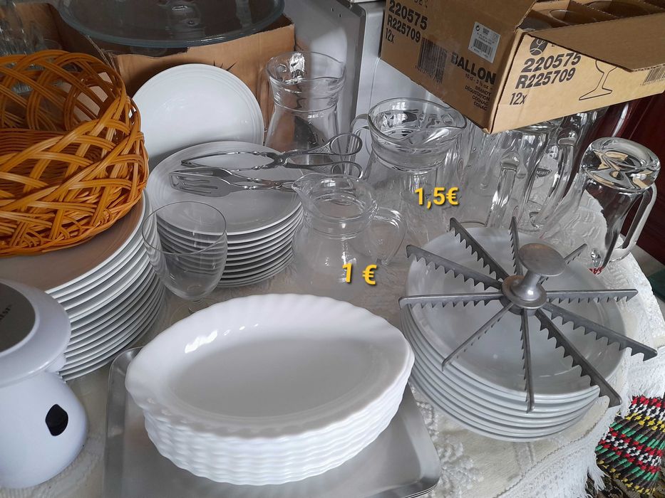 Copos e utilidades para Café ou Pastelaria