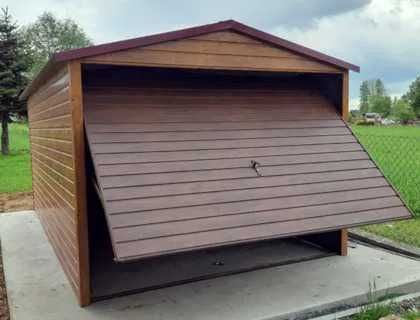 Garaż blaszany 3x5 PREMIUM Blaszak Garaże blaszane