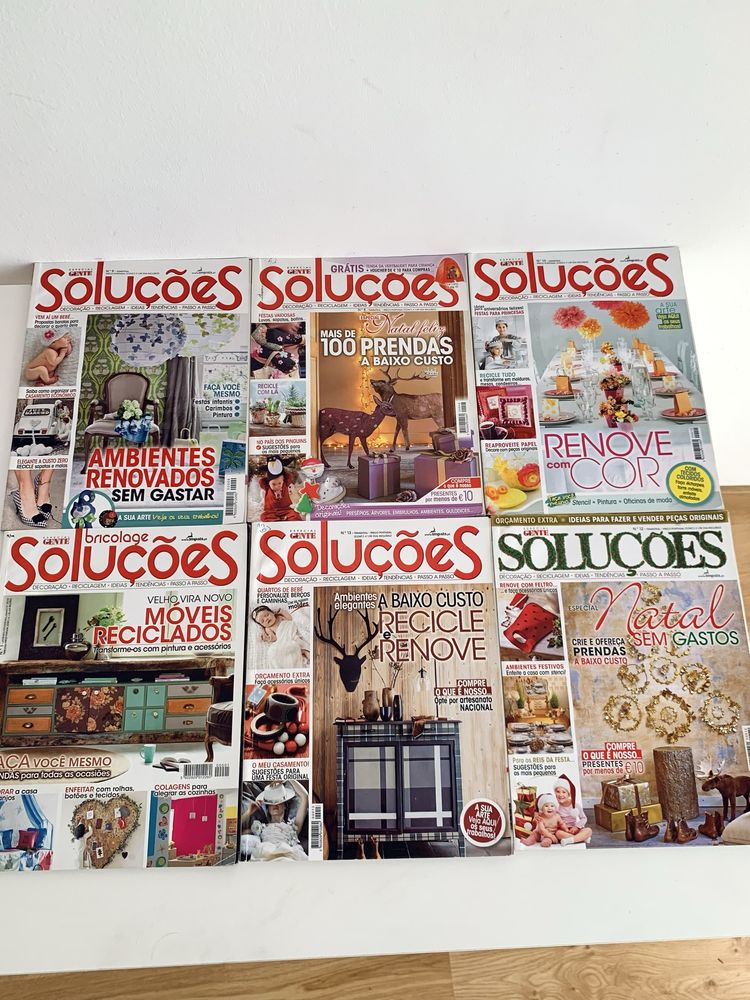 Conjunto 6 Revistas Soluções
