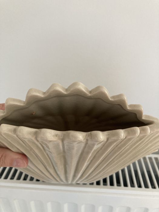 Wazon ceramiczny muszla