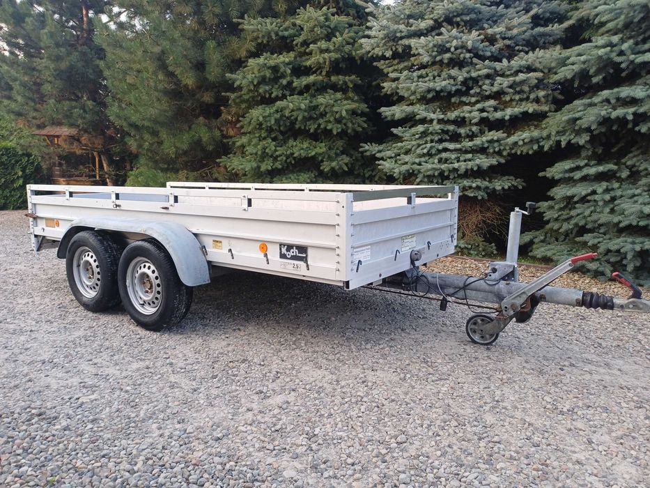 Przyczepka dwuosiowa DMC 2500kg Koch
