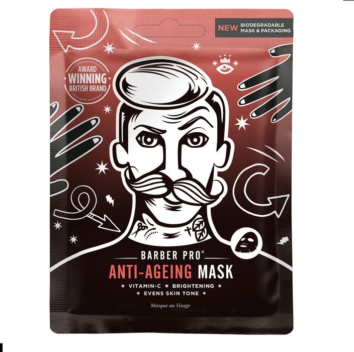 Barber Pro Anti-ageing  - przeciwzmarszczkowa maska do twarzy