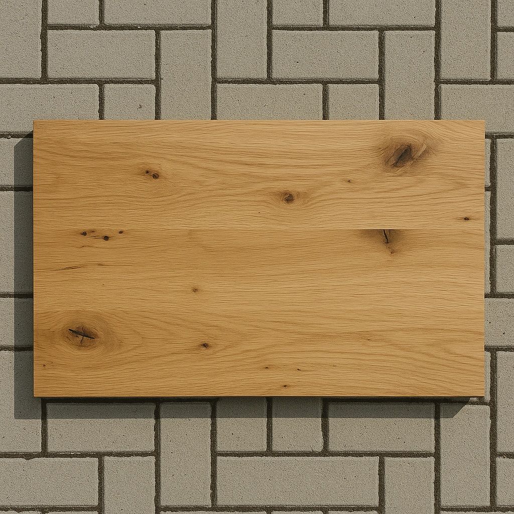 Blaty dębowe lite rustykalne/bezsęczne na wymiar, grubość od 2 cm do 4