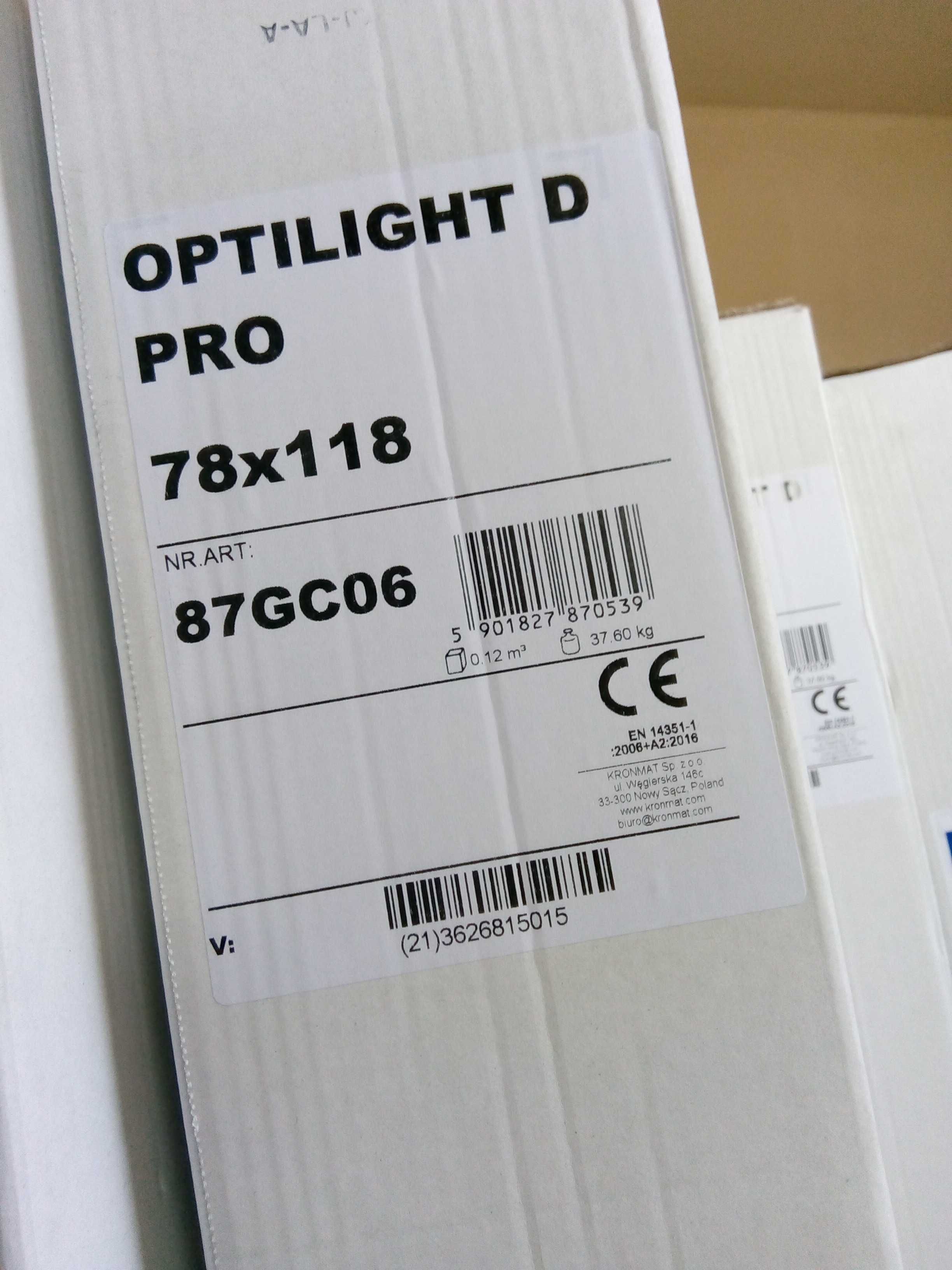 Okna dachowe Optilight D PRO