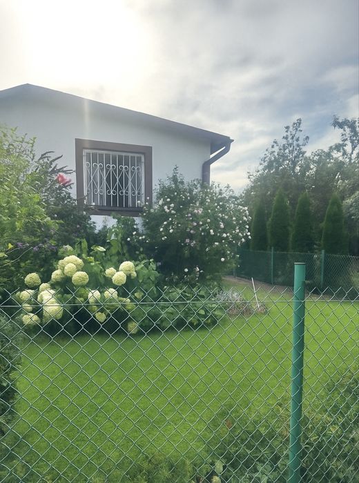 Działka z murowanym domem ROD Aster Łódź