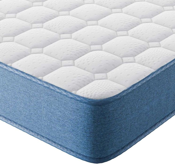 Materac 140x200cm Kieszeniowy ŚREDNIO TWARDY Wytrzymały - 20.5cm