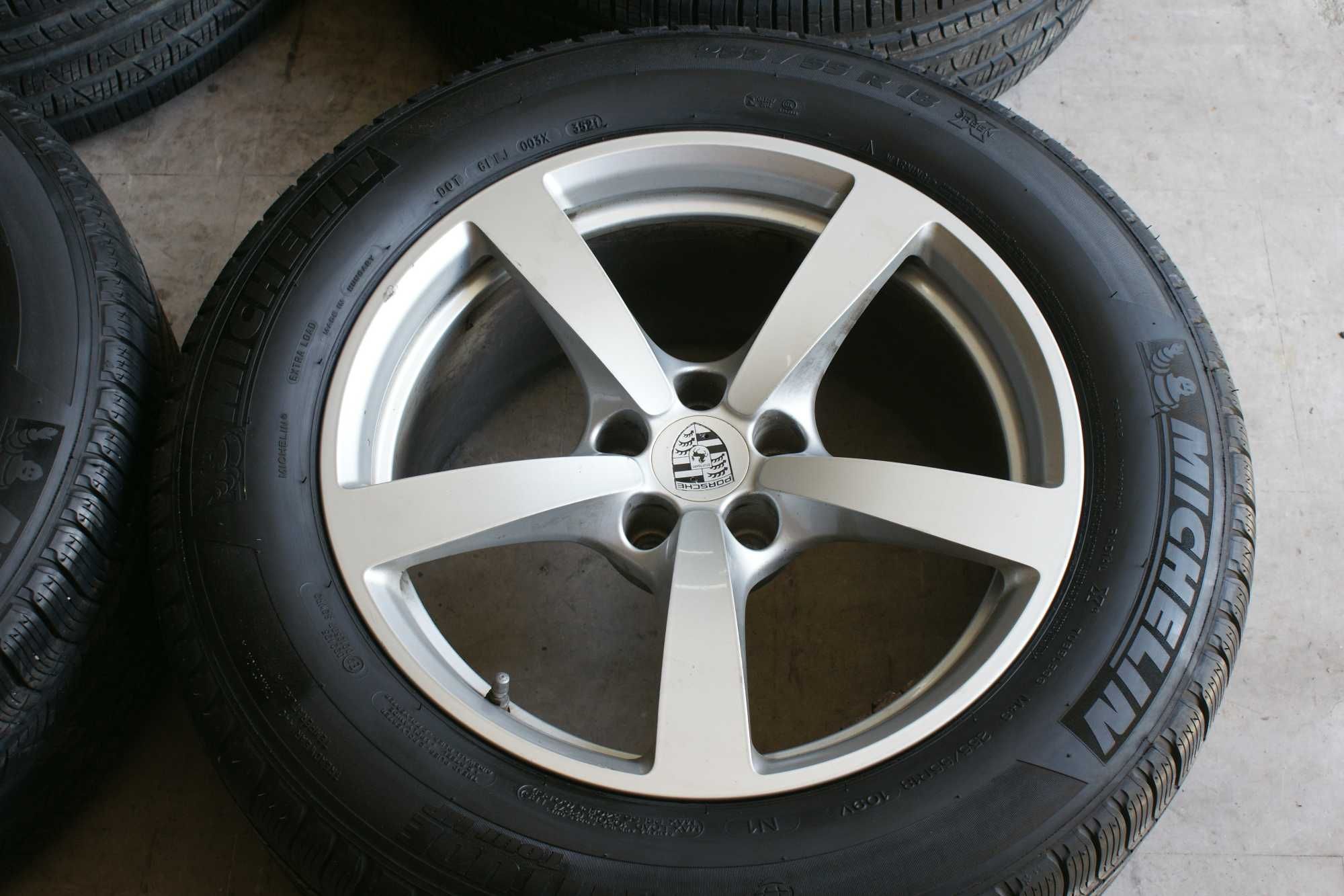 4x Alufelgi alu Porsche Macan 95B 8/9J 5x112 18 cali 235/60 255/55R18