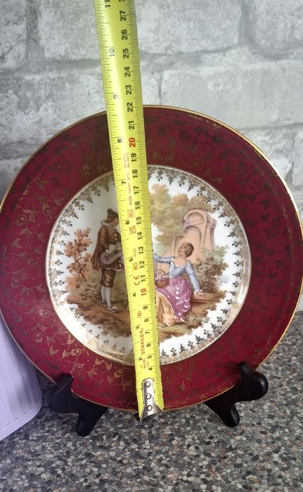 Limoges France Talerz dekoracyjny