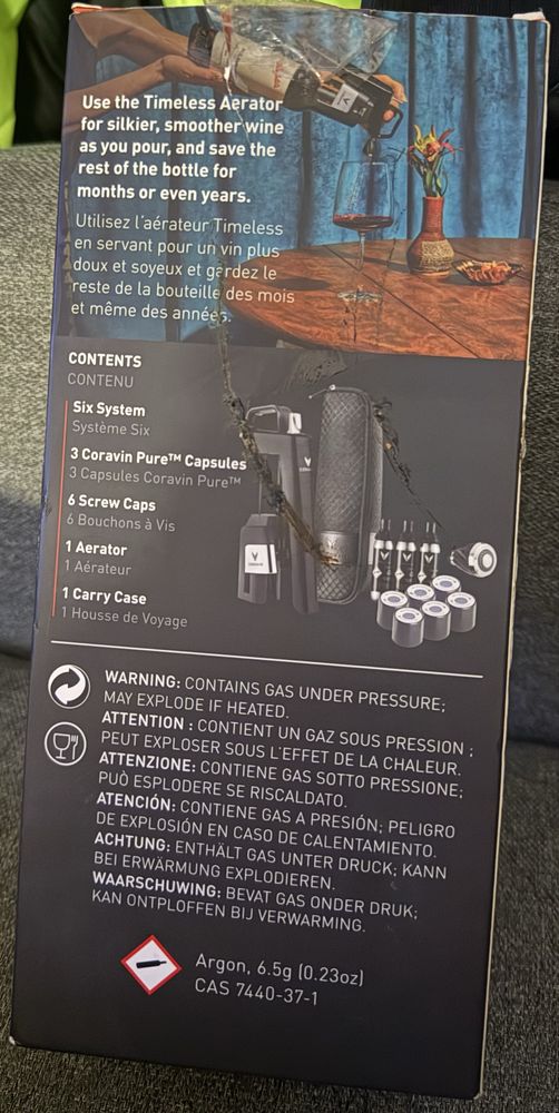Coravin System konserwacji wina CORAVIN Timeless Six Plus