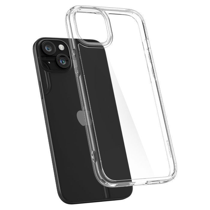 Etui Spigen Ultra Hybrid iPhone 15 Plus - Krystalicznie Przejrzyste