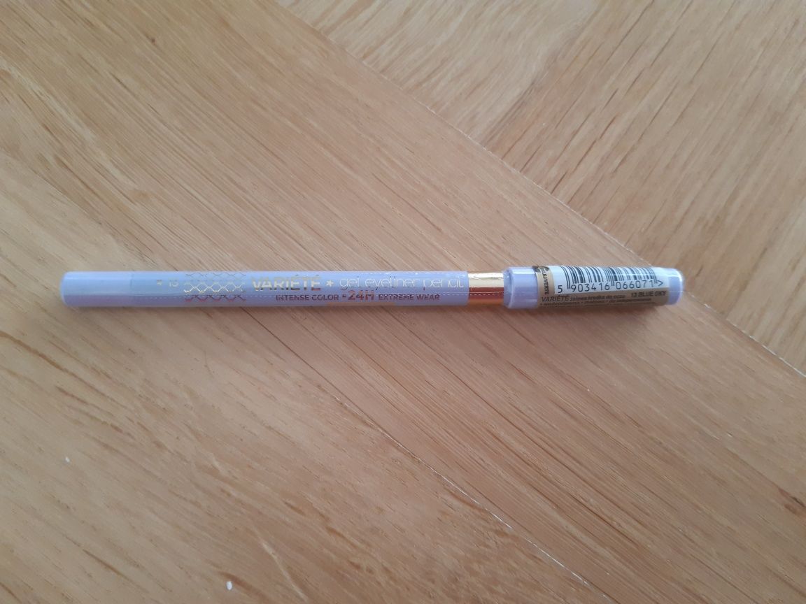 Żelową kredka do oczu, wodoodporna, 13 blue Skye, Eveline Cosmetics