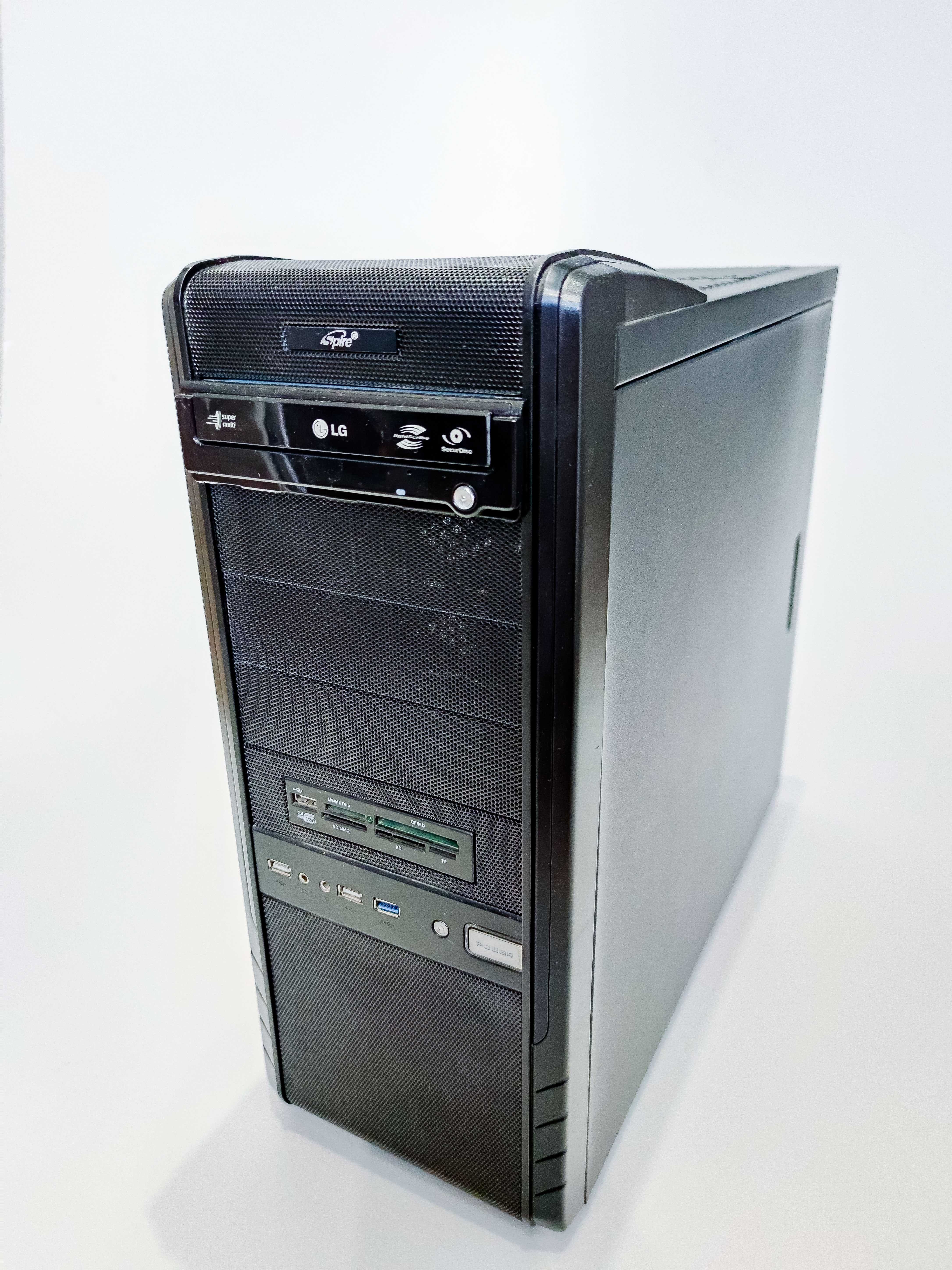 Системний блок, ПК, комп'ютер: ОЗУ 24Гб, SSD 500Гб, HDD 2Тб
