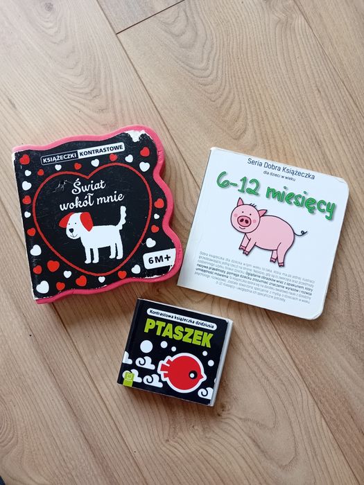 Książeczki dla malucha od 6mca