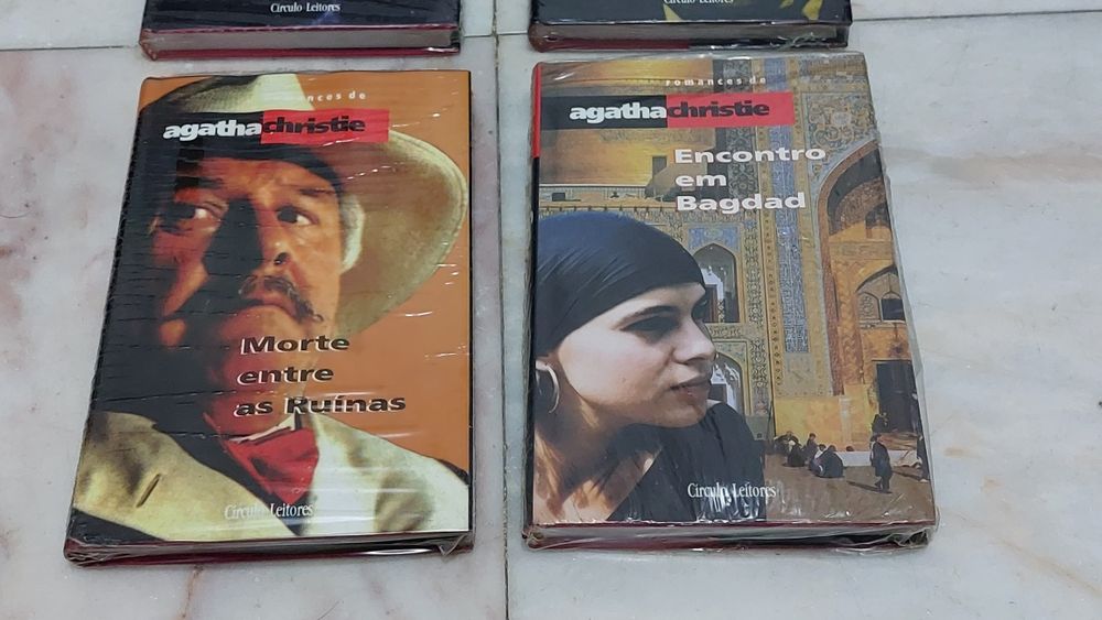 Agatha Christie 4 livros novos selados