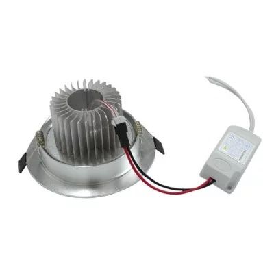 Oświetlenie punktowe LED do płyt gipsowych  5W, białe ciepłe cena za 6